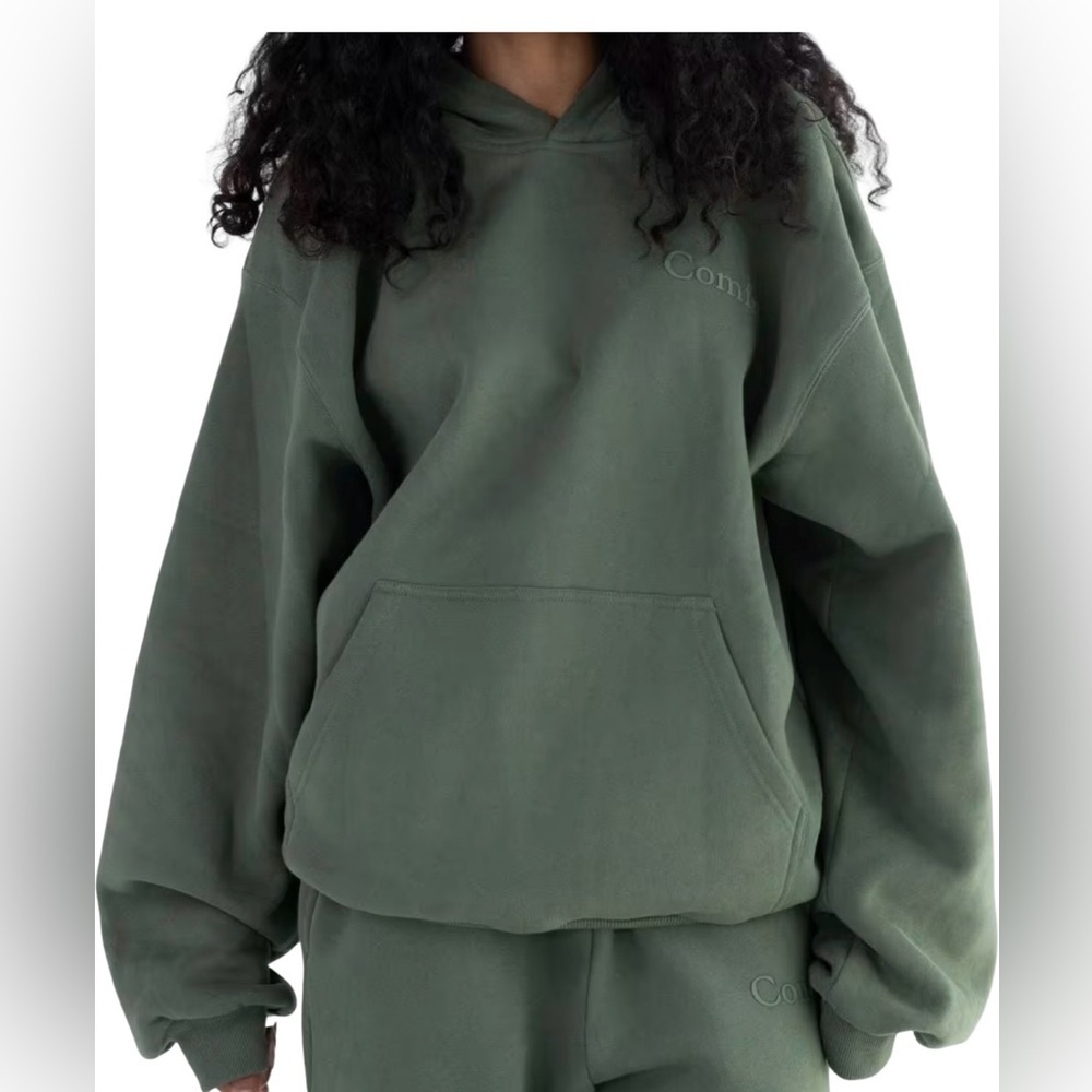 Comfrt *NEW* Minimalist Hoodie Forest Size S